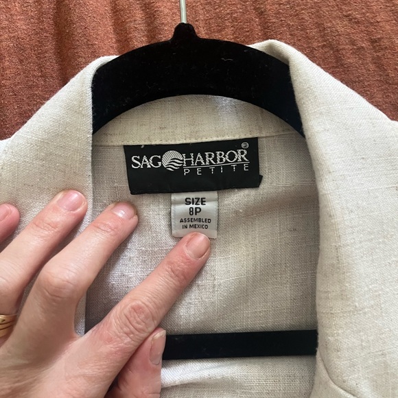 Vintage Linen Mix Blazer - Picture 5 of 13